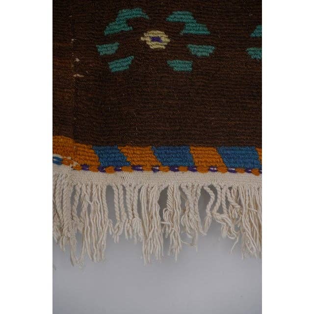 Vintage Türk Tulu Halı 120 x 140 cm