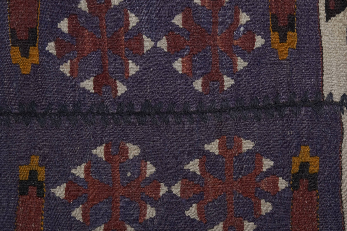 Vintage Anadolu Kilim 150 x 363 cm