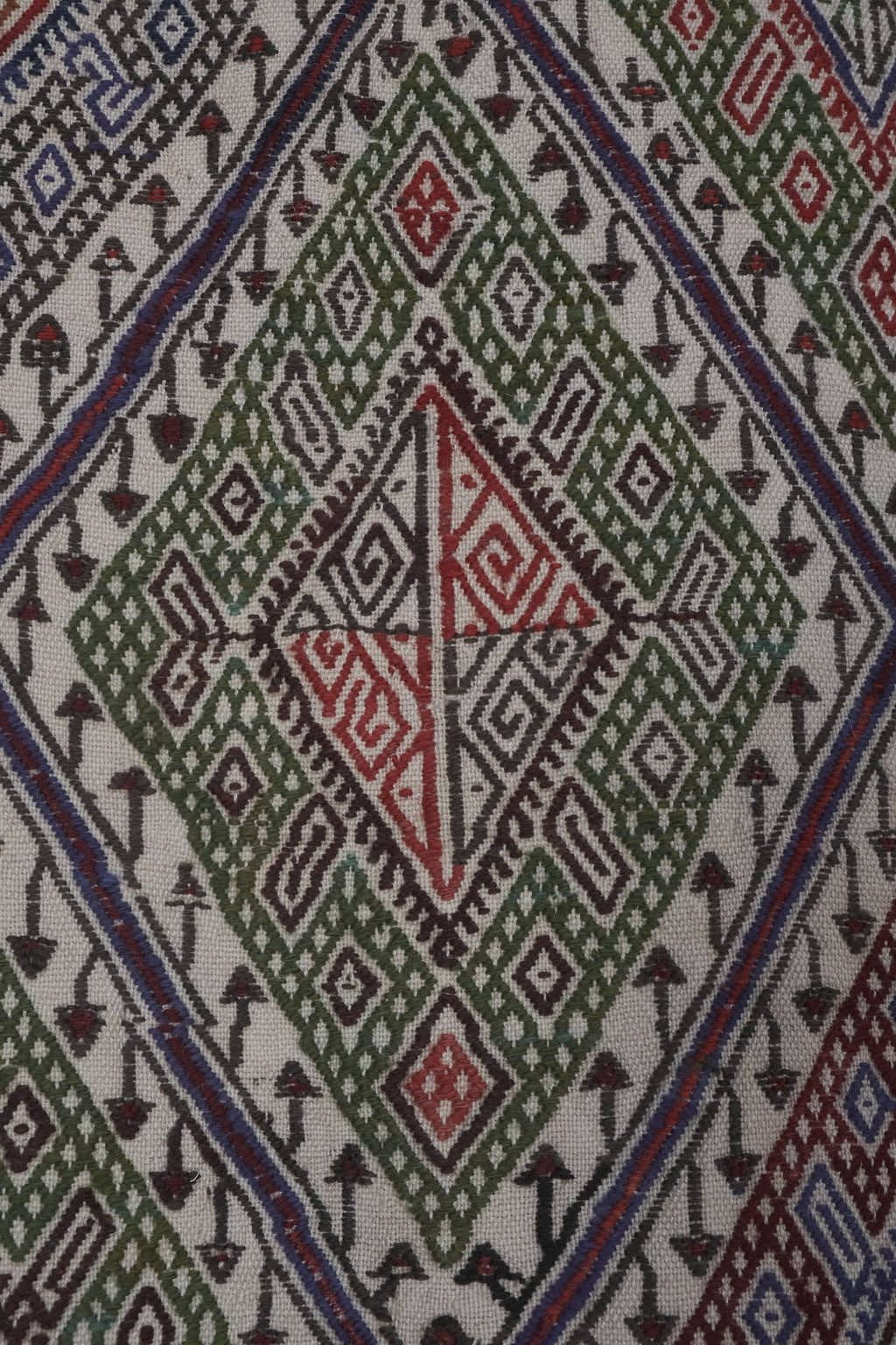Vintage Türk Cicim Halı 151 x 195 cm