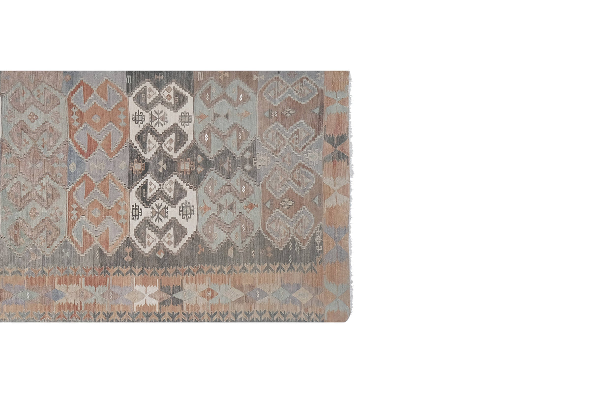 Vintage Kilim Yolluk 123 x 367 cm