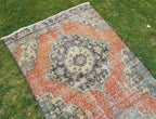 Vintage Türk Halı Yolluk 89 x 391 cm