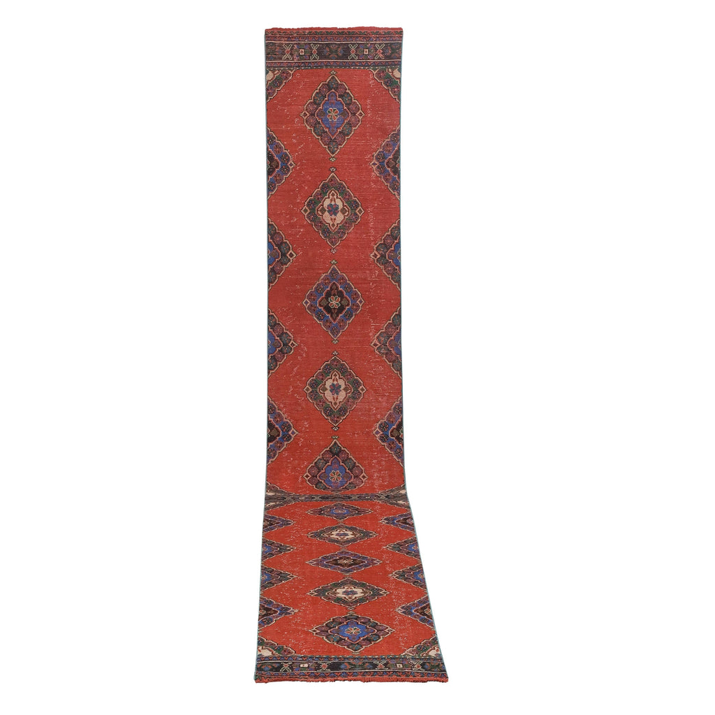 Vintage Türk Halı Yolluk 91 x 660 cm