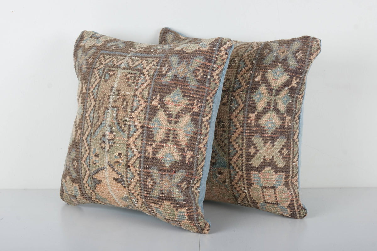 Halı Kırlent Kılıfı 2'li Set 45 x 45 cm
