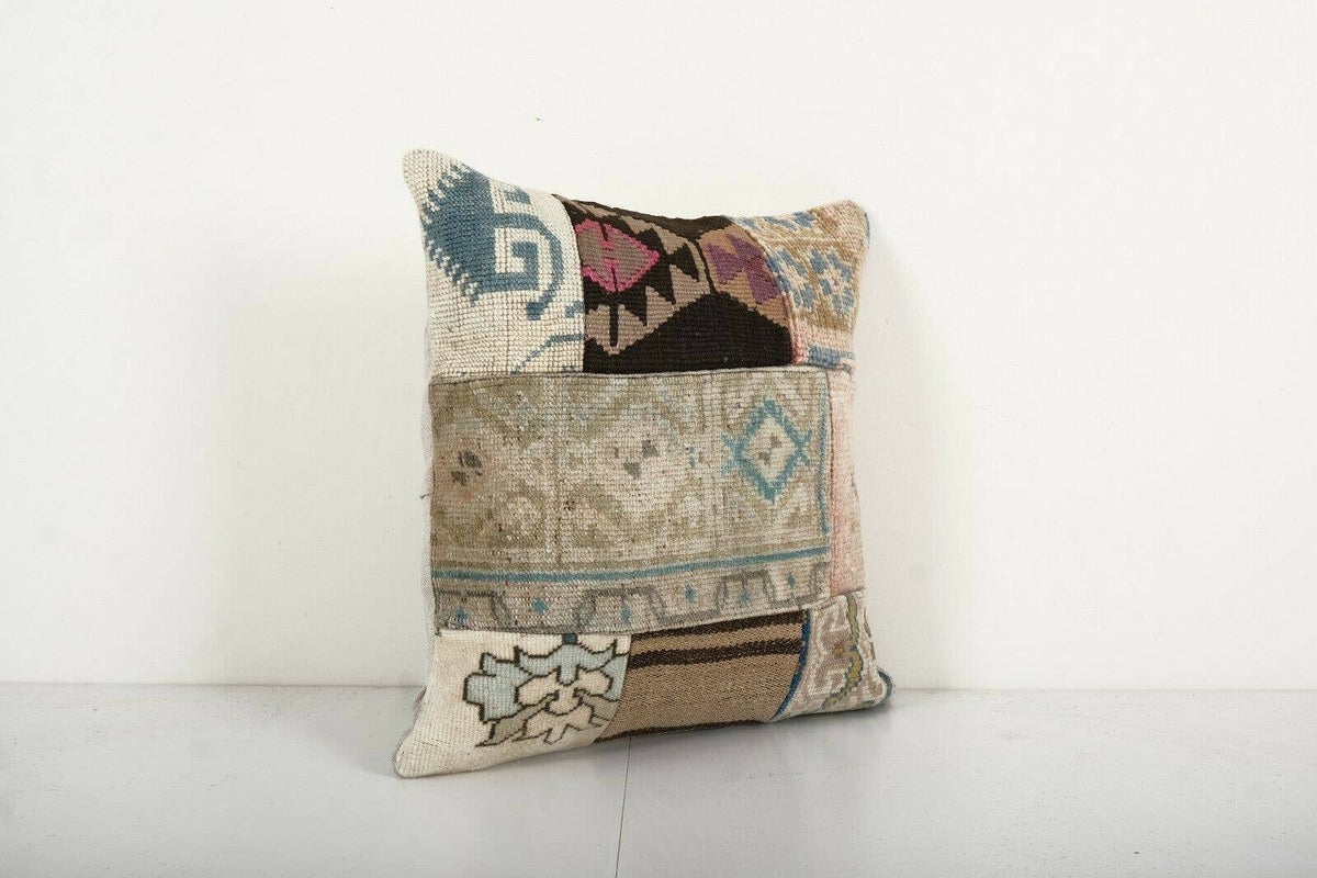 Patchwork Kırlent Kılıfı 44 x 46 cm