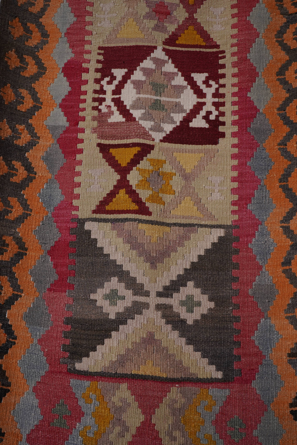 Vintage Kilim Yolluk 87 x 510 cm
