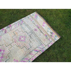 Vintage Herki Halı Yolluk 80 x 360 cm