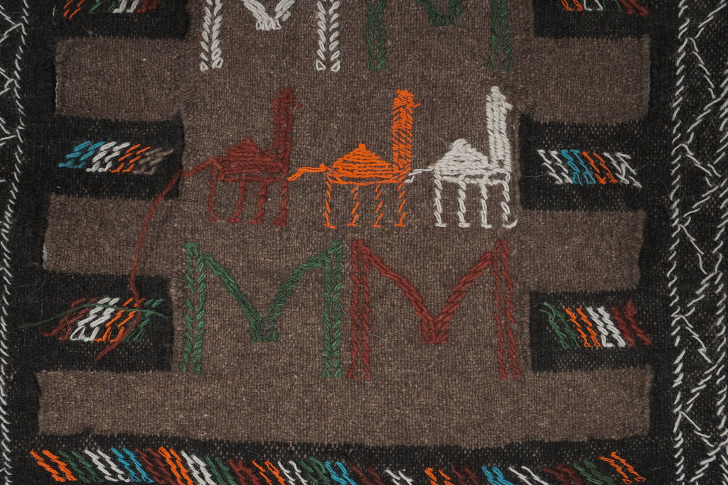 Vintage Sumak Kilim 112 x 190 cm