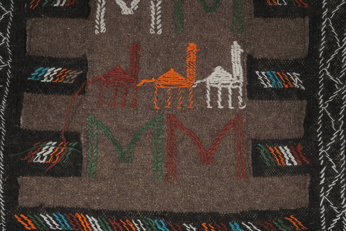 Vintage Sumak Kilim 112 x 190 cm