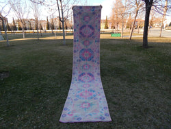 Vintage Herki Halı Yolluk 80 x 363 cm