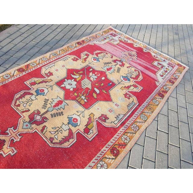 Vintage Türk Halı 143 x 273 cm