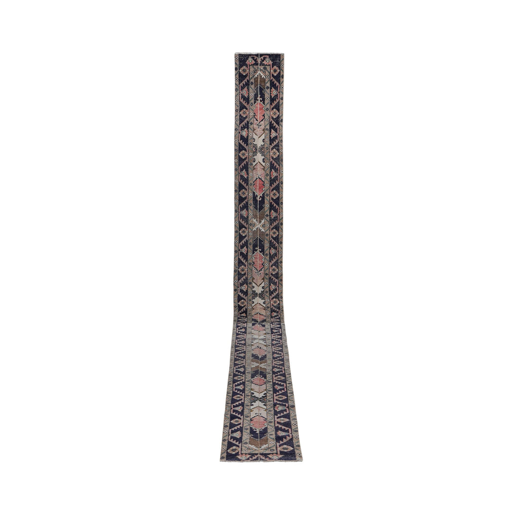 Vintage Türk Halı Yolluk 54 x 712 cm