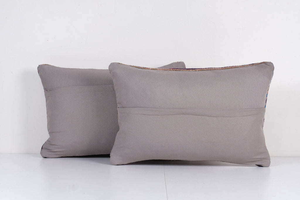 Halı Kırlent Kılıfı 2'li Set 40 x 60 cm