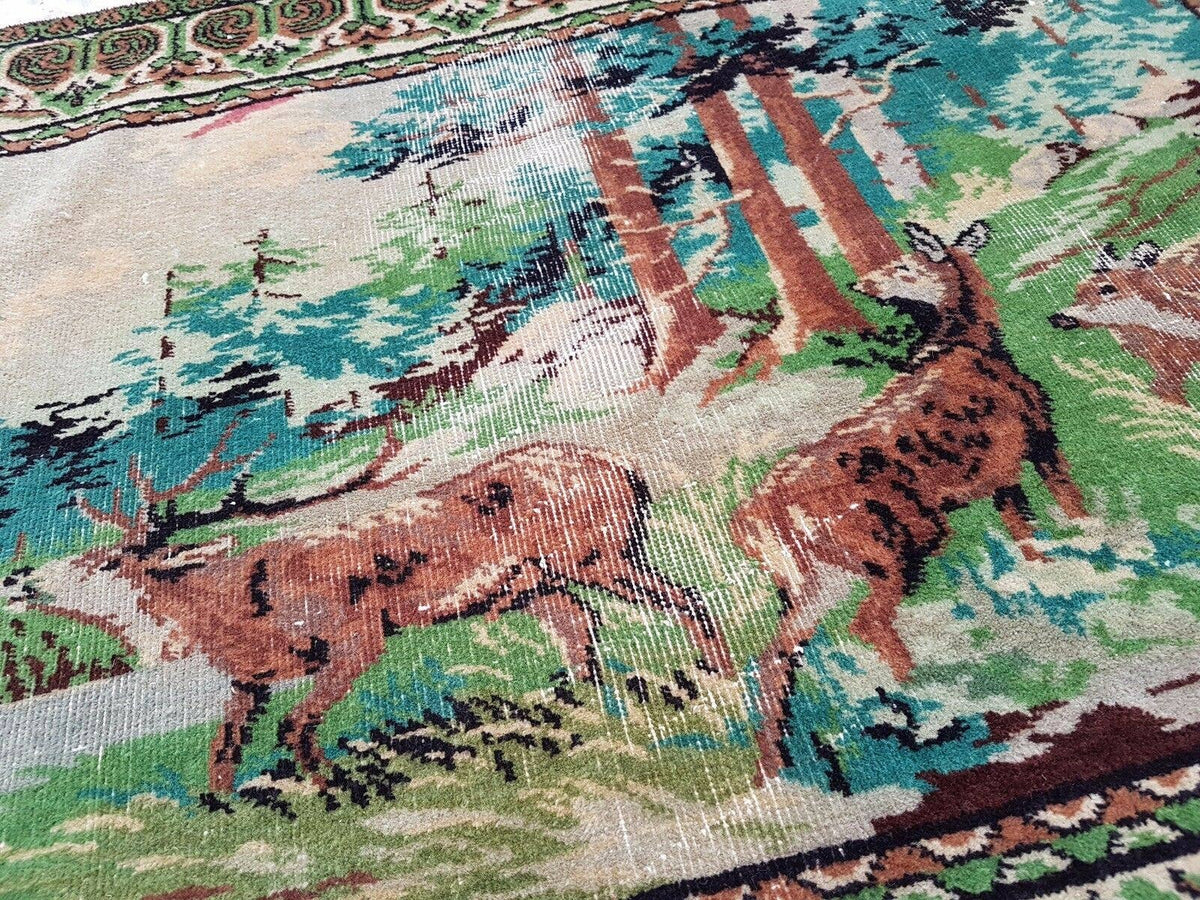 Vintage Türk Halı 97 x 131 cm