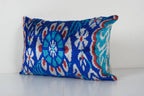 İpek Ikat Kadife Kırlent Kılıfı 40 x 60 cm