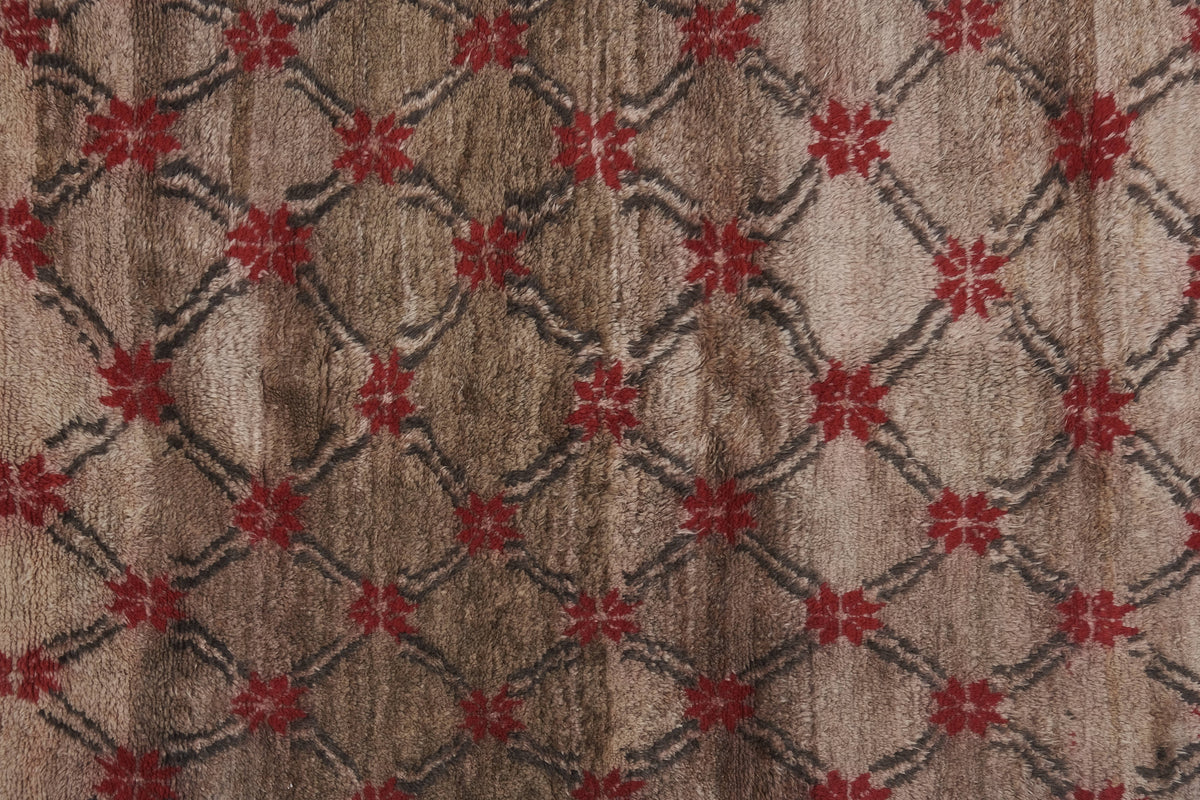 Vintage Türk Tulu Halı 127 x 215 cm