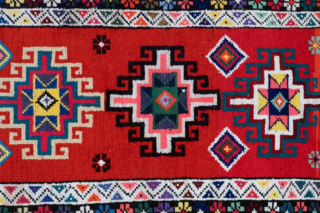 Vintage Herki Halı Yolluk 74 x 368 cm
