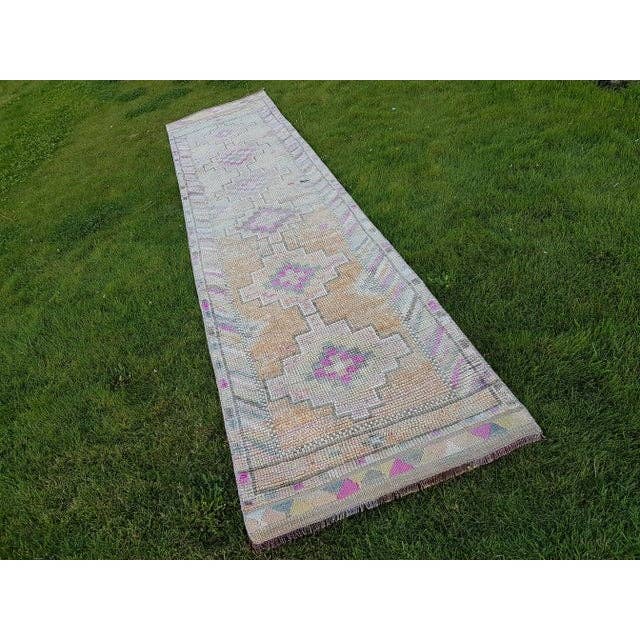Vintage Herki Halı Yolluk 80 x 360 cm