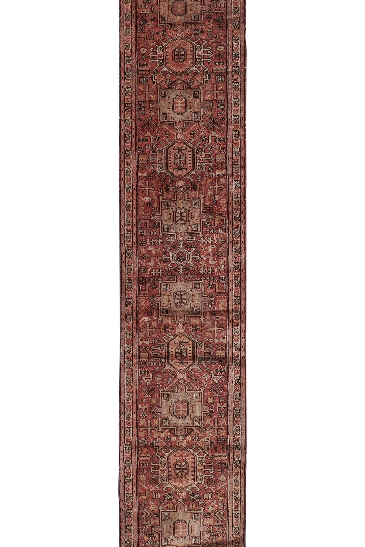 Vintage Kafkas Halı Yolluk 84 x 388 cm