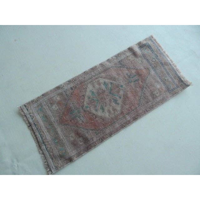 Vintage Türk Halı 44 x 98 cm