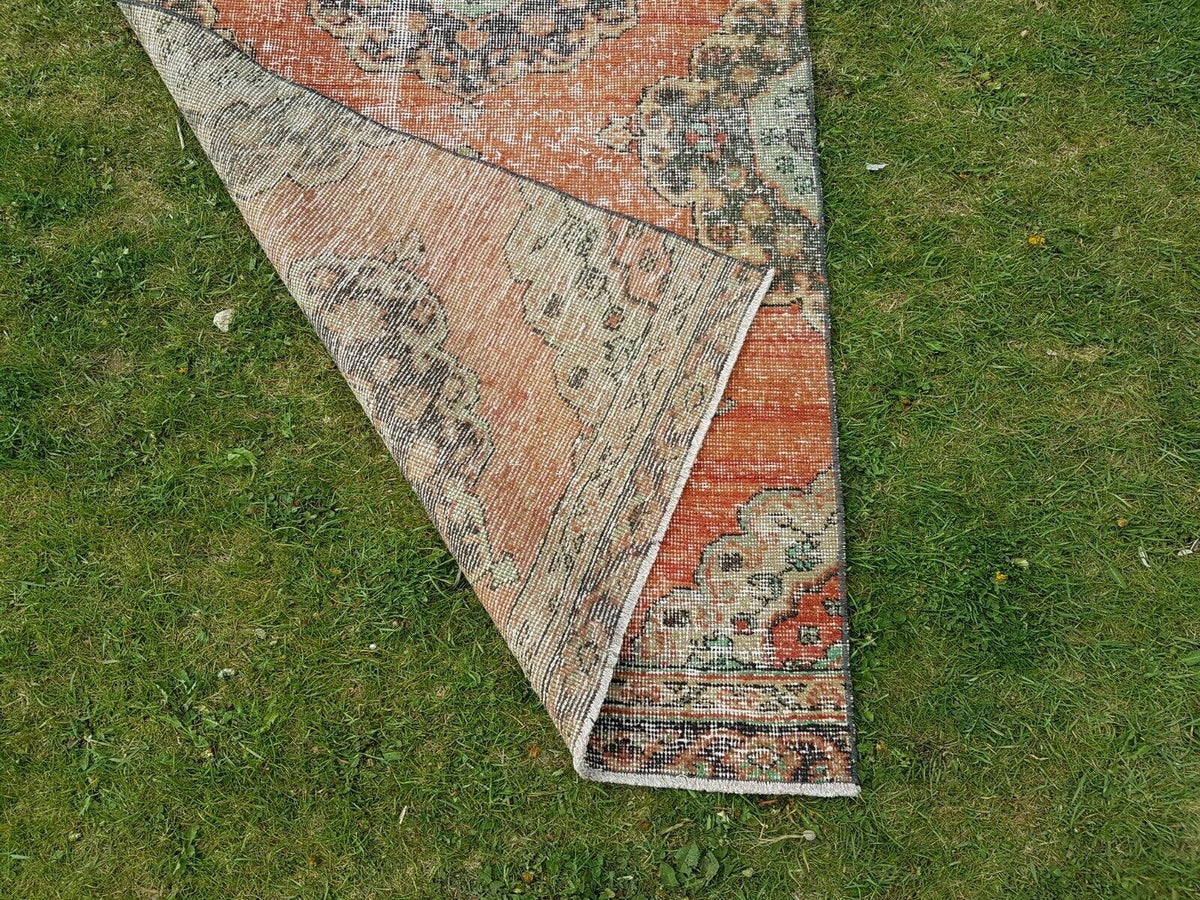 Vintage Türk Halı Yolluk 89 x 391 cm