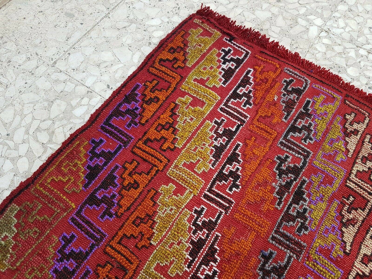 Vintage Türk Halı 54 x 95 cm