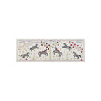 Taşkent At Desenli El İşlemesi Suzani Yolluk 51 x 152 cm