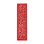 Kırmızı Nar Desenli İşlemeli Suzani Duvar Örtüsü 52 x 190 cm