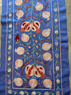 Mavi Nar Desenli Suzani 51 x 194 cm