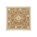 Vintage Semerkant Bej Madalyon Desenli İşlemeli Suzani 150 x 154 cm